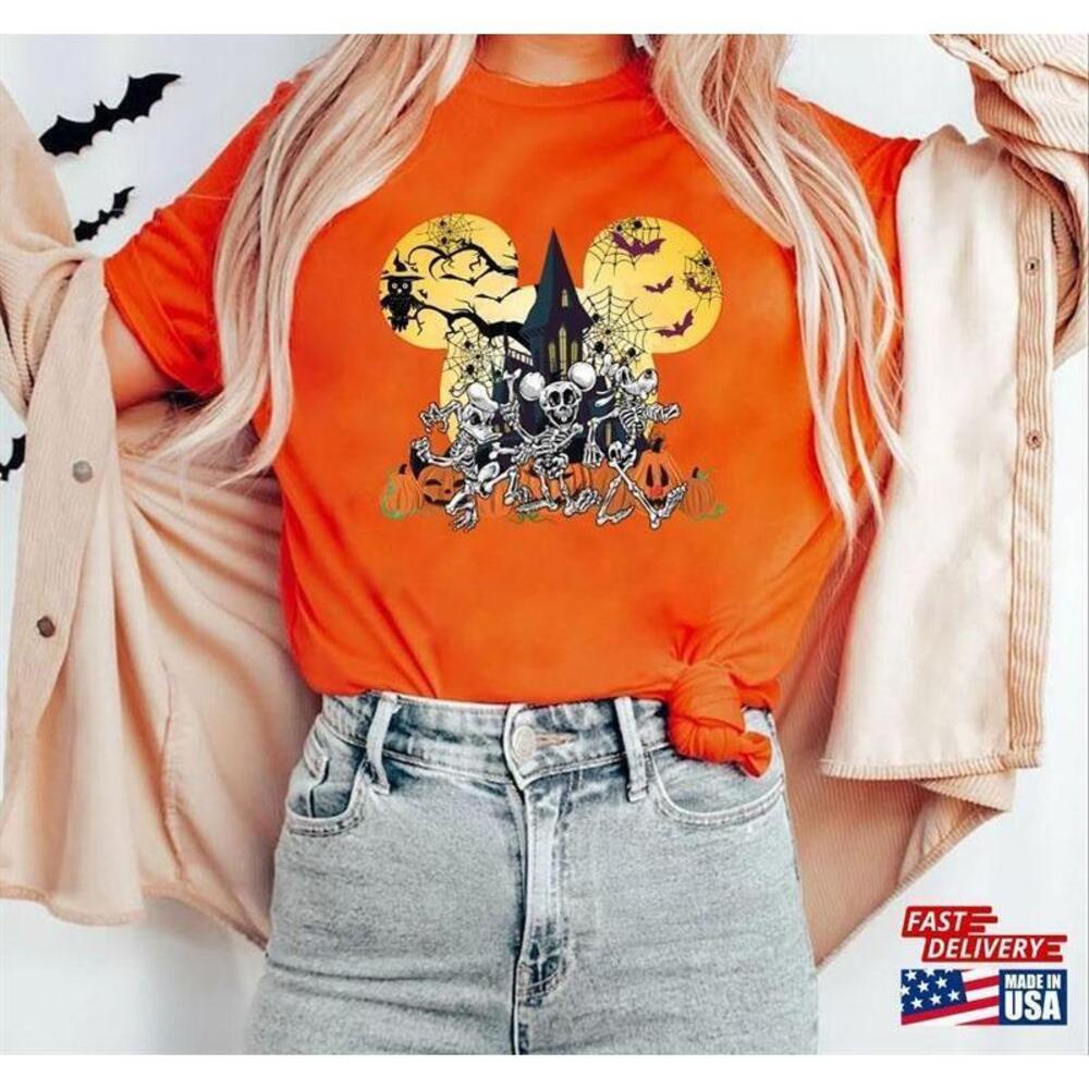 Disney Halloween Matching Shirt Family Mickey Minnie And Friends Unisex Classic